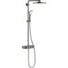 GROHE Euphoria SmartControl Duo nástenný sprchový systém s termostatom, horná sprcha 2jet priemer 310 mm, ručná sprcha 3jet, kartáčovaný tmavý grafit, 26507AL0