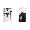 Rancilio Silvia PRO X, bílá + Eureka Mignon Silenzio, CR black