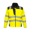 PORTWEST Bunda HiVis Softshell PW3 T402, reflexní POR-T402YBRS S Žlutá/černá