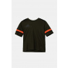 Detské tričko adidas Performance zelená farba, s potlačou, JN7853 164