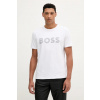 Tričko BOSS Green 2-pak pánske, biela farba, s nášivkou, 50543816 XL