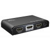Adaptér (Splitter) HDMI 2.0 1-2 port , 4K x 2K/60Hz, FULL HD, 3D, černý