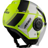 AXXIS Otvorená helma JET AXXIS METRO ABS coll B3 matná fluor žltá XS