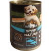Spirit of Nature konzerva pre psov s tuniakom a lososom 24×415 g