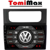 TomiMax VW Touran Android 14 autorádio s WIFI, GPS, USB, BT HW výbava: QLED 4 Core 2GB+32GB LOW - iba displej A,C