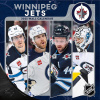 JF Turner Kalendář Winnipeg Jets NHL 2025 Wall Calendar