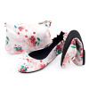 CatMotion skladacie balerínky do kabelky Morning Flower Velikost XL (42, 43), 27 cm