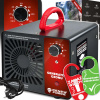 155W generátor ozónu 60g/h odstraňovač zápachu Ozonátor