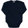 Dojčenské body celorozopínacie New Baby Classic II tmavo modré 50