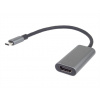PremiumCord Převodník USB-C na HDMI, rozlišení 4K a FULL HD 1080p, kovové pouzdro ku31hdmi16
