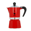Moka Kanvica Bialetti Rainbow rouge 6 Šálky Aluminium