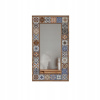 Zrkadlo Blue Cape nástenný obdĺžnik rám drevo 400 x 700 mm