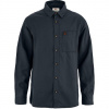 Fjällräven Övik Relaxed Hemp Shirt LS M, Farba DARK NAVY, Veľkosť S