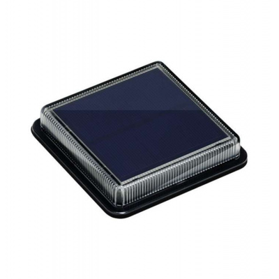 IMMAX venkovní solární LED osvětlení TERRACE/ 1,5W/ 30lm/ IP68/ 110x110x22mm/ černá (08445L)