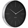 Designové nástěnné hodiny 5681BK Karlsson 38cm