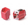 Set úložných boxov 10 ks BINEER SHORT SET 288x158x187 mm - farba: červená (Kistenberg KBISS20-3020)