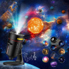 Projektor galaxie s funkciou meteoritu (8. generácia) - 10 kaziet so snímkami v 4K kvalite
