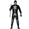 Kostým kostlivec kostra kombinéza Halloween L