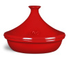 Keramický hrnec Tajine granátová 32 cm - Emile Henry (Tajine Burgundy granátový červený 32 cm - Emile Henry)