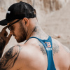 Tílko Stringer Dark Blue - GymBeam barva: modrá, velikost: XXL