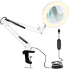 Eoshop Kosmetická lampa s lupou - bílá Izoxis 23894