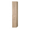 AQUALINE ZOJA / KERAMIA FRESH skrinka vysoká s košom 35x184x29cm, dub platin 51232