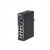 Dahua Technology Access DH-PFS3110-8T sieťový prepínač Nespravované L2 Fast Ethernet (10/100) Čierna (PFS3110-8T)