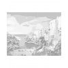 ZUTY Bodkovanie - JARNÁ PANORAMA MESTA POLIGNANO Rámovanie: bez rámu a bez vypnutia plátna, Rozmer: 80x100 cm