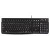 Logitech Klávesnica K120, klasická, čierna, drôtová (USB), CZ, 920-002485, 920-002641