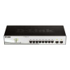 Chytrý spínač, model: 10-Port Gigabit Smart Managed Switch 10portový 10/100/1000Mbit/s D-Link Inteligentní
