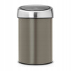Šedý odpadkový kôš Brabantia Touch Bin 3 l (Šedý odpadkový kôš Brabantia Touch Bin 3 l)