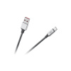 Kábel REBEL RB-6011-200-B USB 3.0/USB-C 0,2m Black