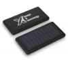 Svietiaca solárna powerbanka 8000 mAh , Black Farba: Black
