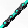 Reťaz KMC DLC 12s Black/Celeste