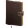 Diár 2026 denný A5 Flip - hnedo/capuccinová