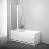 Ravak CHROME 2-dielná vaňová zástena 100 x 150 cm, sklo číre 7QLA0100Z1