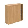 Hobis Policová skrinka L Strong, 120x115,2x40 cm, dub/dub