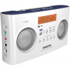 DAB plus rádio Sangean DPR-26 BT, FM, aku, bílá