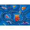Cars koberec The World of Cars blue - 200 x 200 cm