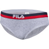 Fila WOMAN BRIEF sivá,tmavo modrá,červená Dámske nohavičky M