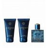 Versace Eros parfumovaná voda 50 ml + balzam po holení 50 ml + sprchový a kúpeľový gél 50 ml