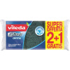 Vileda Glitzi hubka na riad s chráničom nechtov + pevná drôtenka, balenie 2 + 1
