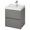 Cersanit SET B108 CREA skrinka + CREA 50 umývadlo, Šedá Matná S801-282 S801-282