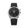 Vulcain Cricket President 36 mm - čierne - Black Plain + 5 rokov záruka a darček ZADARMO
