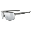 UVEX Sportstyle Axos Set, gray matt/mirror silver, 4043197384375, 5330815516