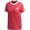 adidas 3 STR TEE ružová,biela Dámske tričko 36