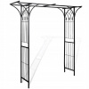 Pergola metal VidaXL oblúk 204 cm