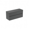 Ideal Standard Finesse Umývadlová skrinka, 120x44x56 cm, 2 zásuvky, matný antracit E3421Y2