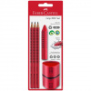 Faber-Castell: Grip set písacích potrieb-červená
