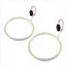 12 V ŽIAROVKA NA OČI LED REFLEKTOR ANGEL EYES SVETLO COB 110 MM